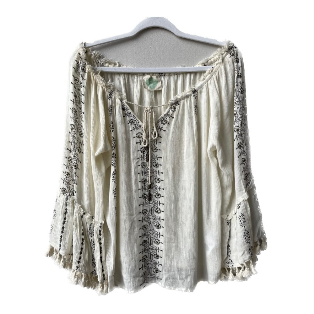 Dreamy Boho Off-Shoulder Top